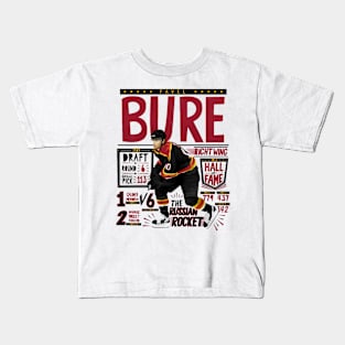 Pavel Bure Vancouver Stats Kids T-Shirt